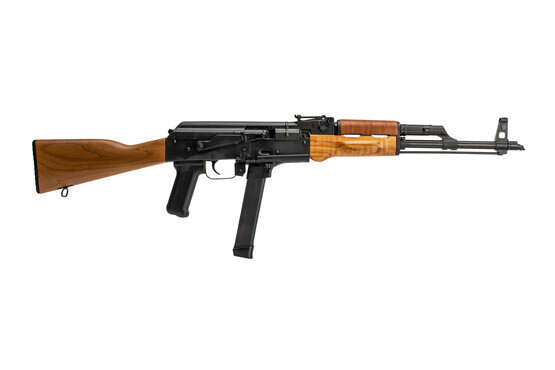 9mm Romanian AK-47 WASR-M with wood furniture 16 inch barrel from Century Arms
